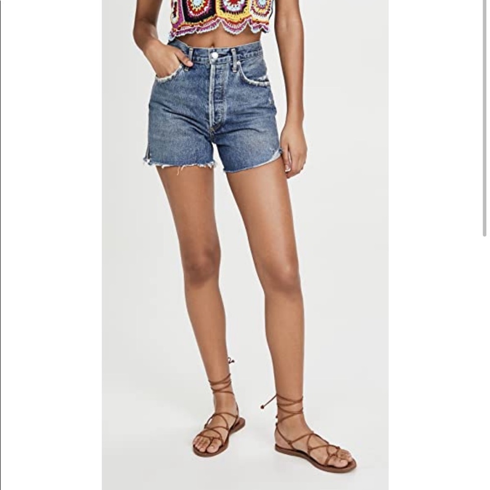Agolde Dee Super Hi Rise Shorts